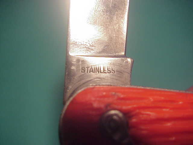 Schrade Walden vintage MC1 Orange military paratrooper switchblade