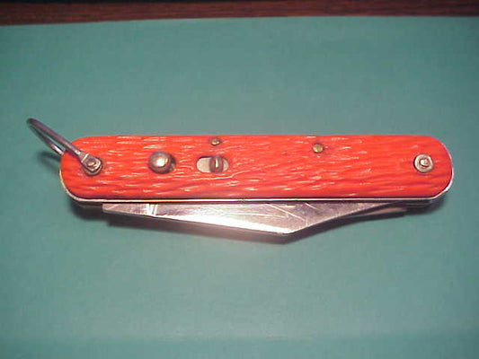 Schrade Walden vintage MC1 Orange military paratrooper switchblade