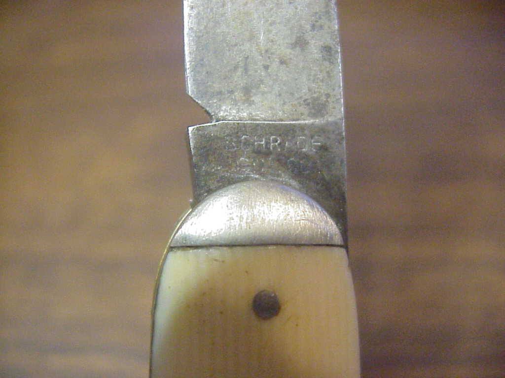 Schrade Cut Co Large Double Ivory Cell Tips