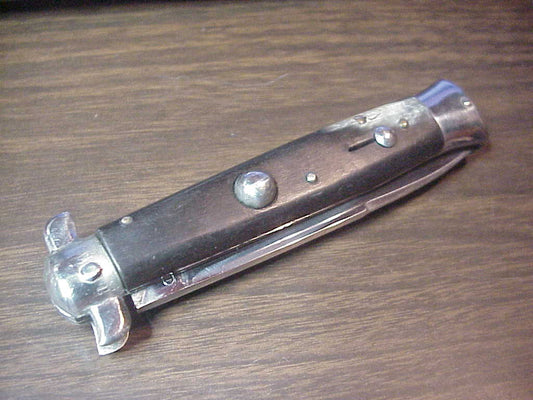 ROSTFREI INOX 20cm Derby bolster Vintage Italian BoBc stiletto automatic knife