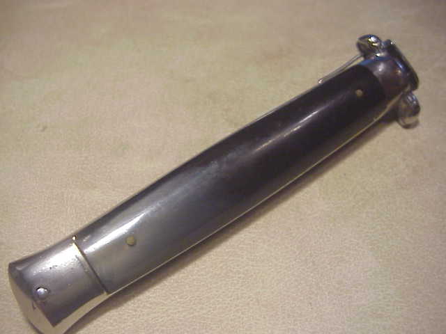 C JUL HERBERTZ 21cm 1960s Italian Trapdoor OTF switchblade knife