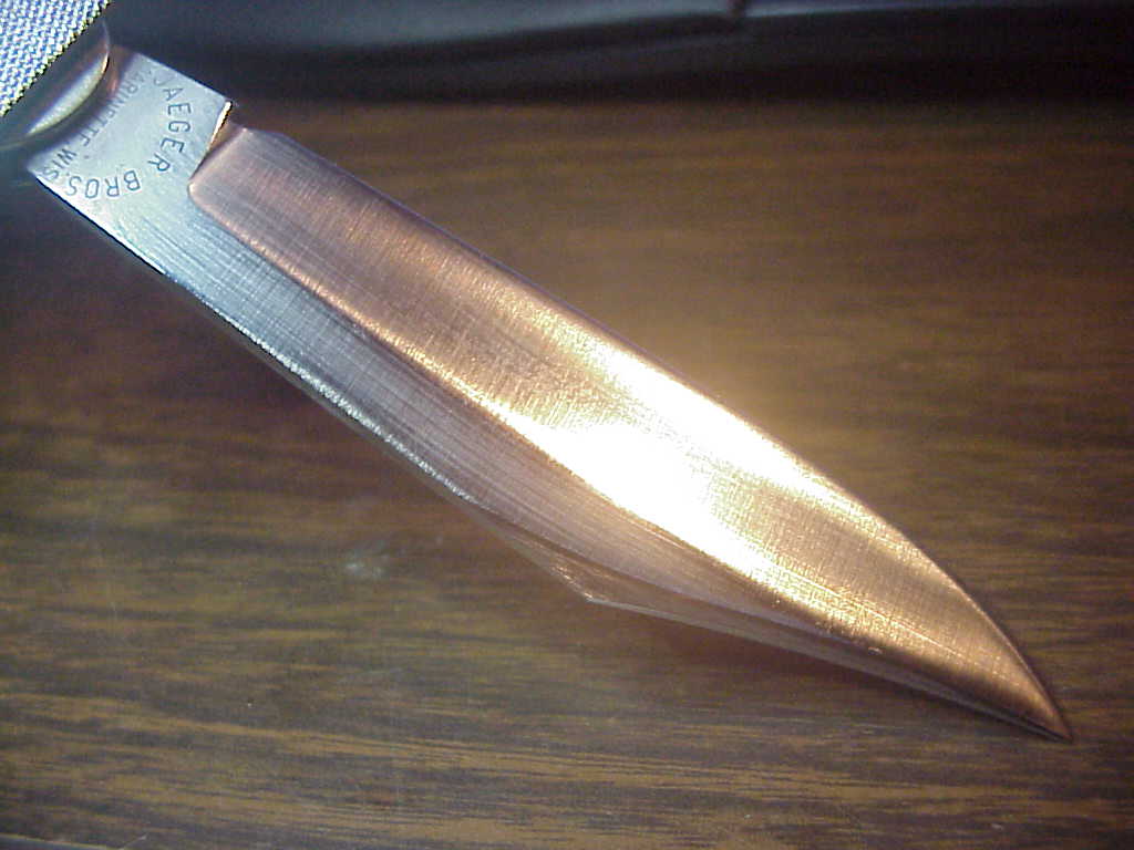 Aerial Jaeger Bros Vintage Stag automatic knife