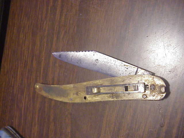 Parts Hammer Brand Imperial toothpick frame, blade & button spring fish scaler