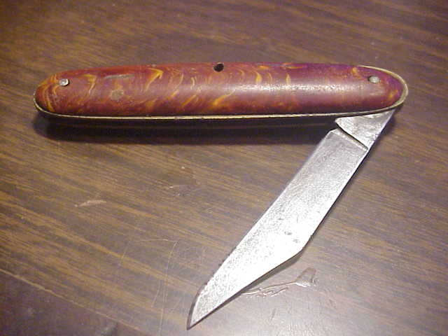 Edgemaster Cigar Jack 1940s vintage automatic knife missing spring