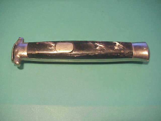 WANDY INOX DEPOSE 21cm Italian 1960s Trapdoor flush button automatic knife