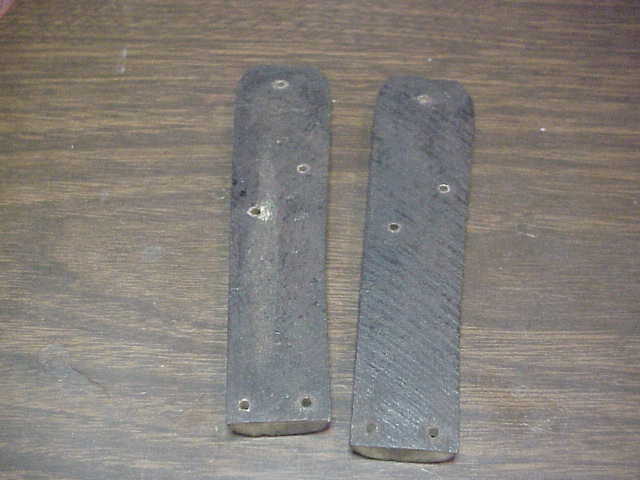 Original Jigged bone Scales from George Schrade Knife Co for Remington R2403 switchblade