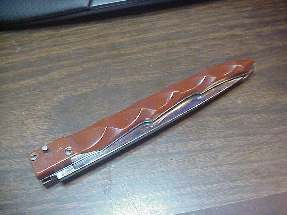 RPK Vintage 25cm Russian Prison Knife Toad Sticker switchblade – Apple ...