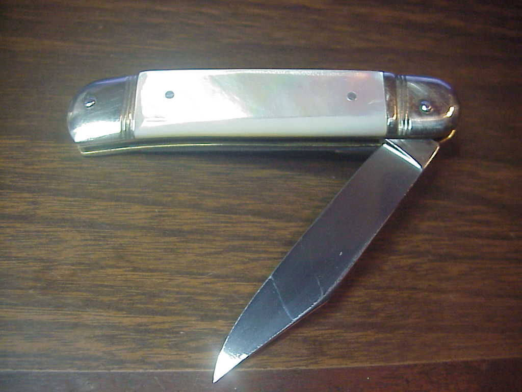 HUBERTUS 8cm West German Lever MOP automatic knife