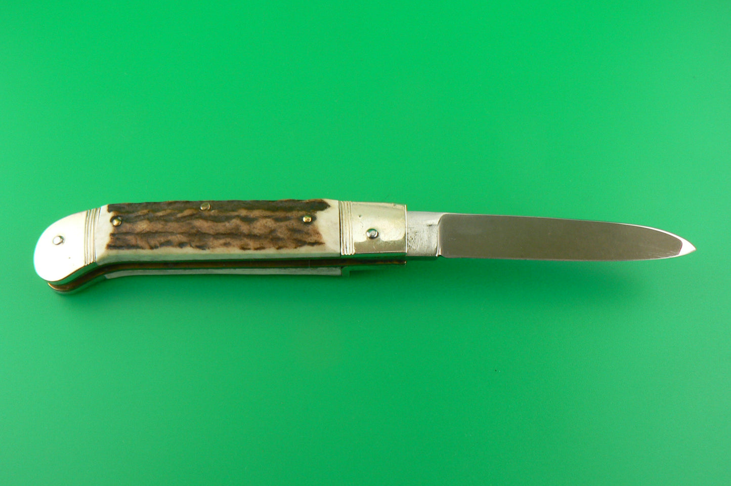 Hubertus SOLINGEN 10cm (closed) German Guardian style Stag automatic knife