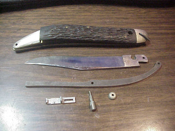 Broken switchblade knives and parts for repair or display – Apple ...