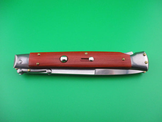 FRANK B ITALY 28cm Italian Swing Guard Rosewood Automatic knife